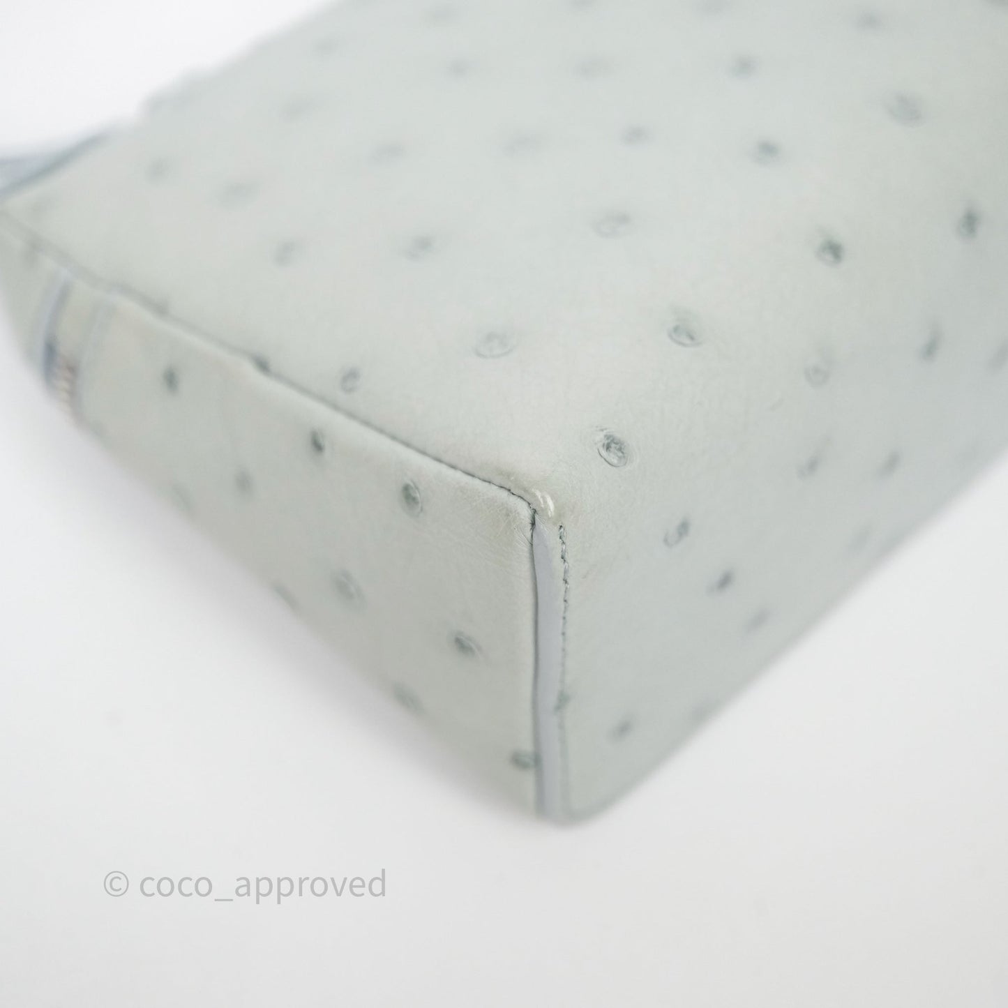 Loro Piana Extra Pocket L19 Light Blue Grey Calfskin