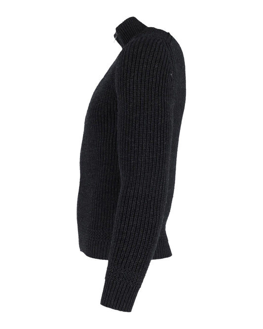 Luxury Gucci Trending 2025 Zipped Jumper in Grey Wool