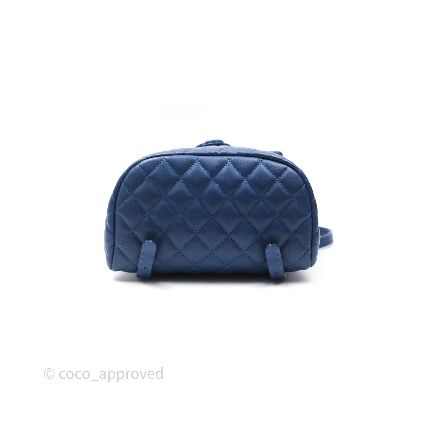 Chanel Quilted Small Urban Spirit Backpack Calfskin Navy Gold Hardware