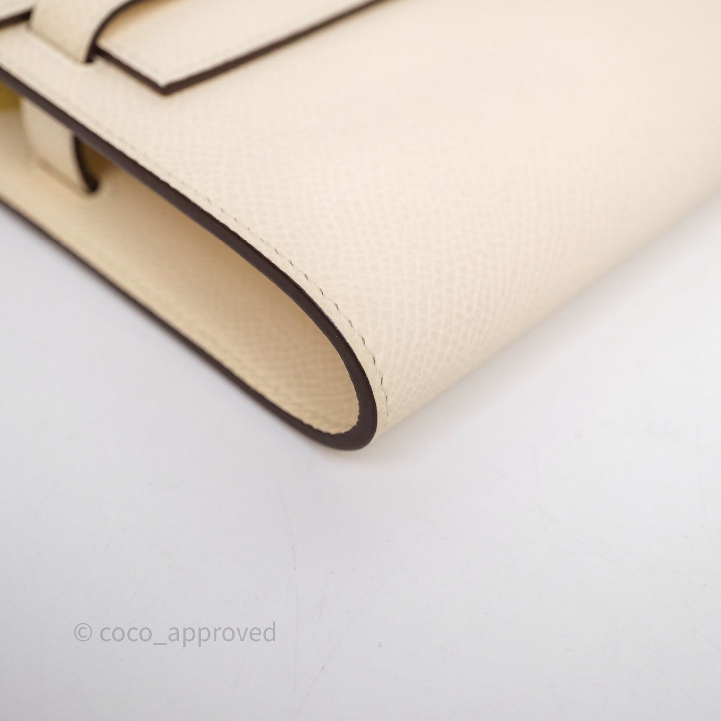 Hermès Kelly To Go Wallet Nata I2/ Jaune Poussin 1Z Epsom Gold Hardware