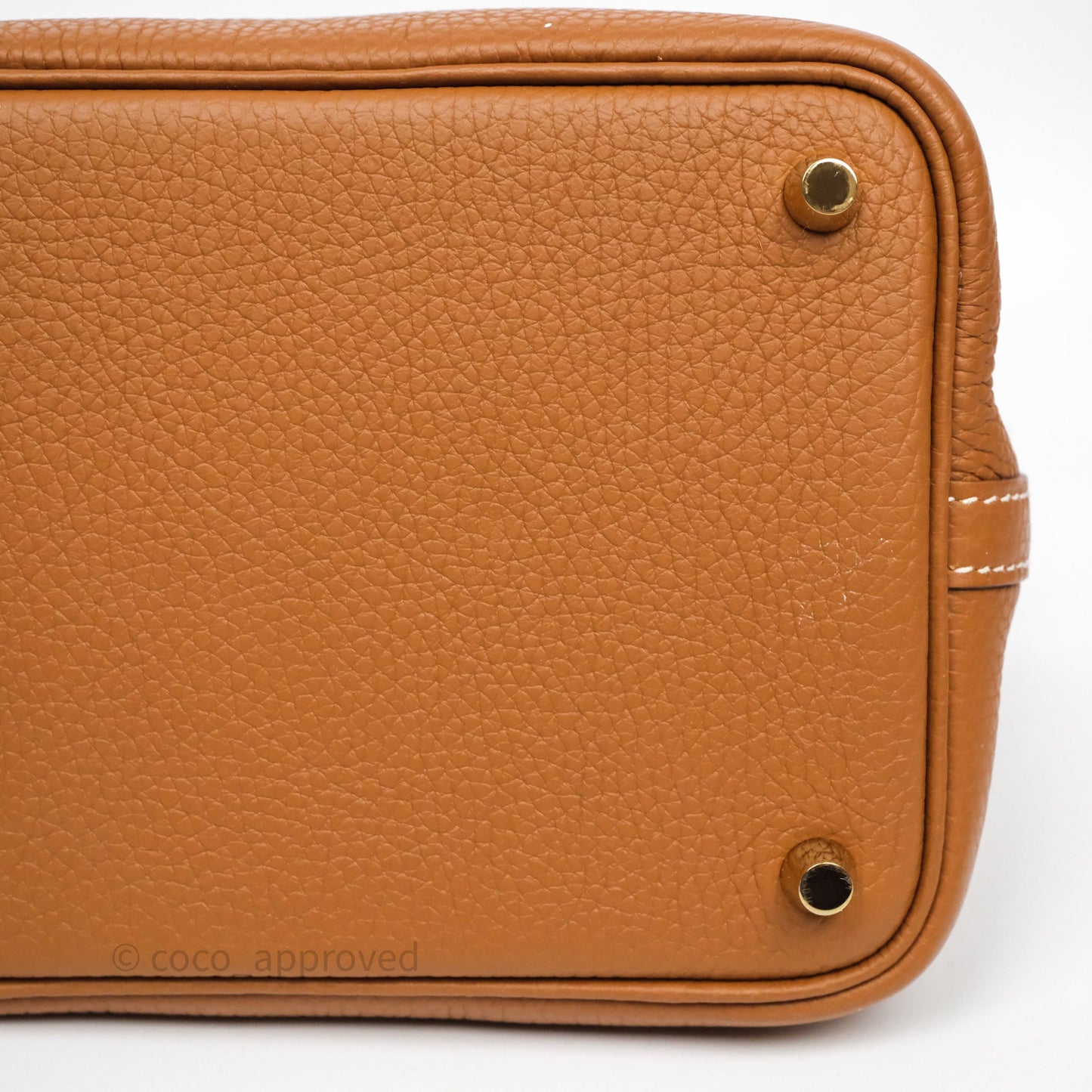 Hermès Picotin Lock 18 Gold 37 Clemence Gold Hardware
