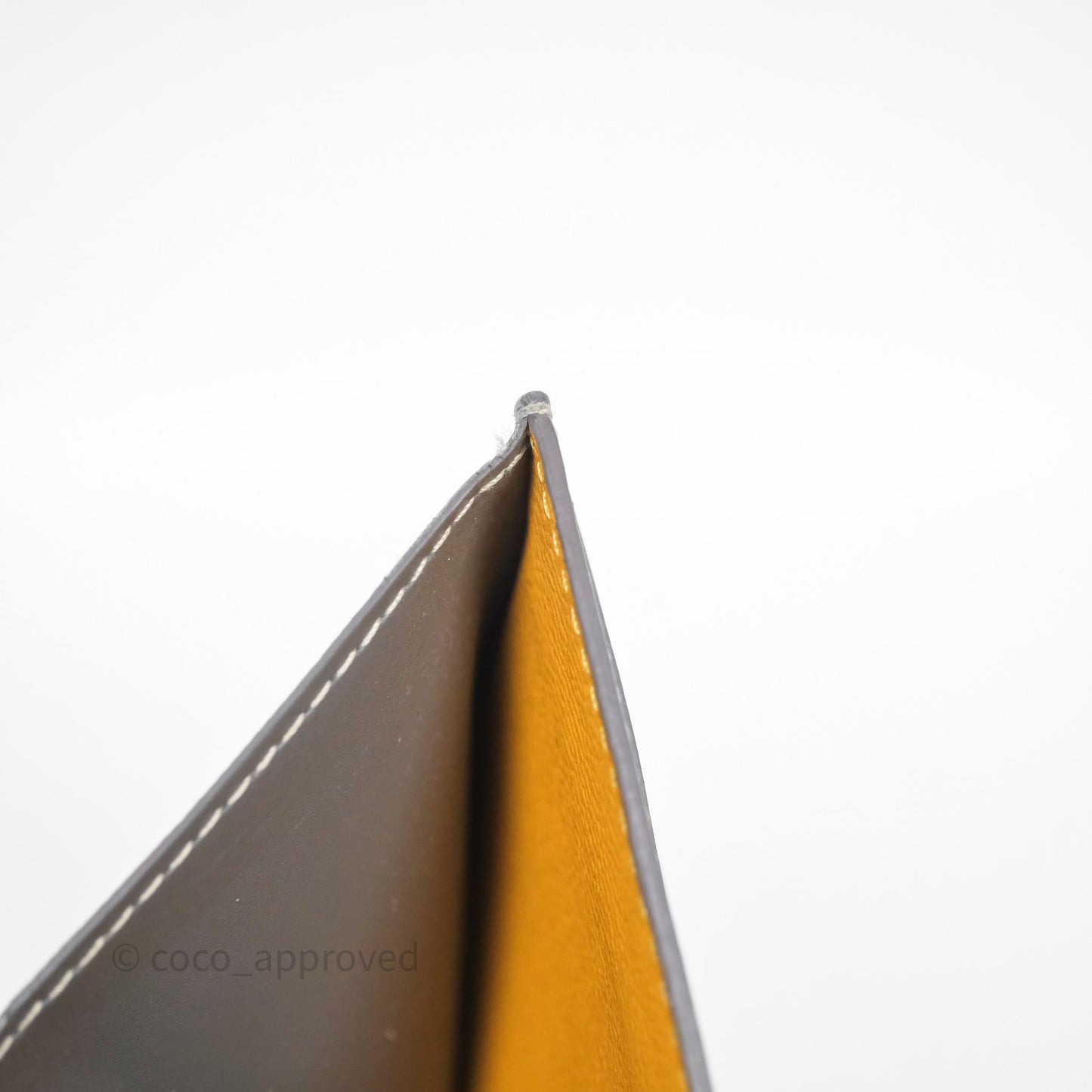 Goyard Saint Pierre Card Wallet Grey Goyardine