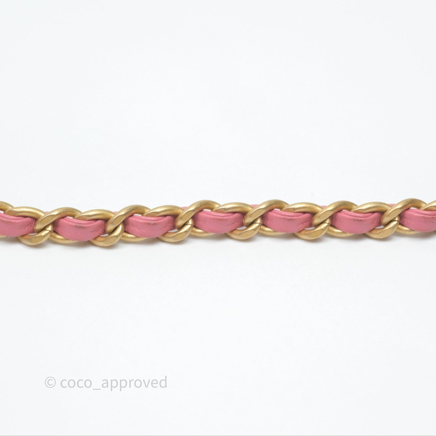 Chanel Kelly Bag Pink Tweed Aged Gold Hardware
