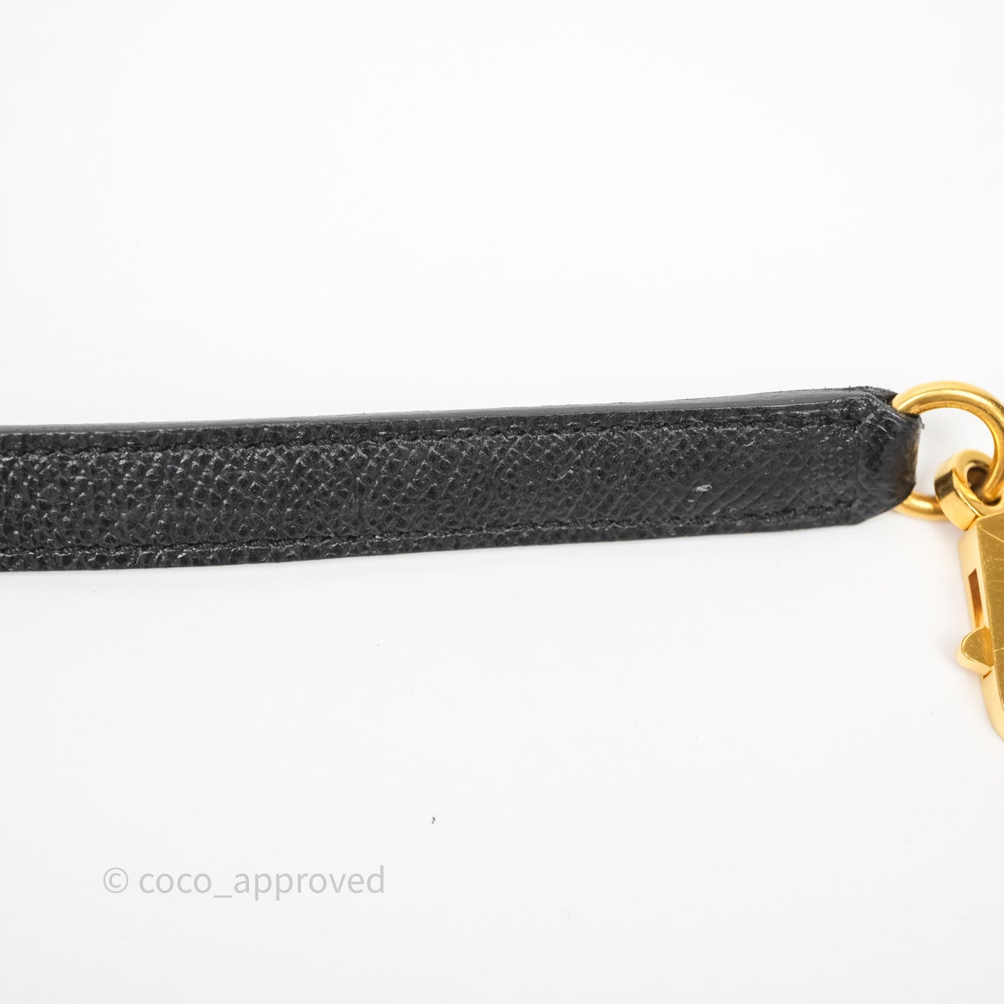 Hermès Kelly 25 Black Noir 89 Epsom Gold Hardware
