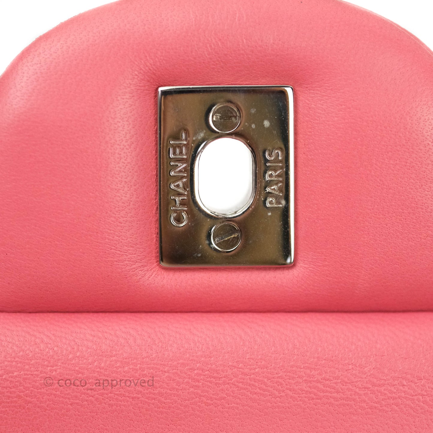 Chanel Jumbo Double Flap Pink Lambskin Silver Hardware⁣⁣