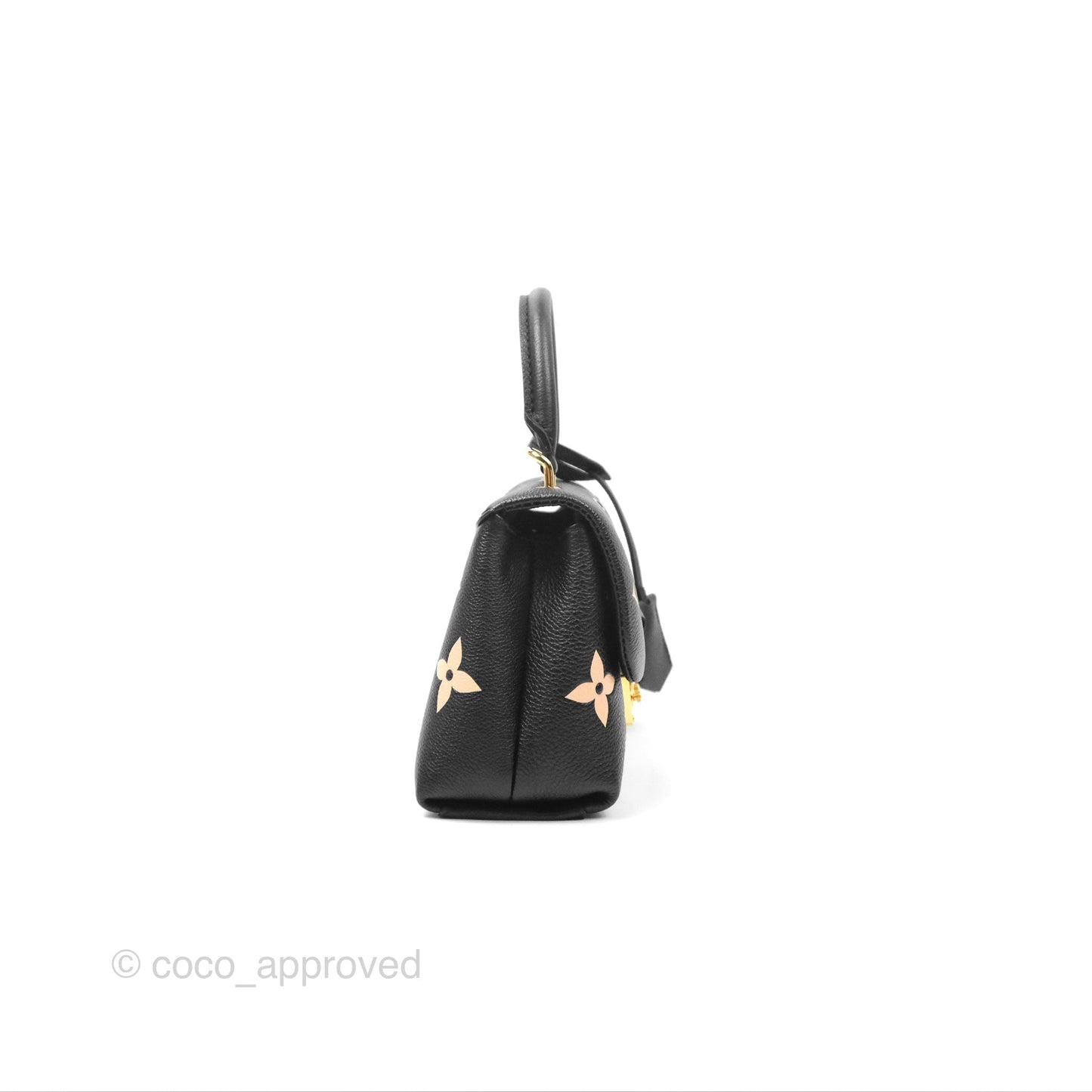 Louis Vuitton Madeleine BB Monogram Empreinte Black Beige