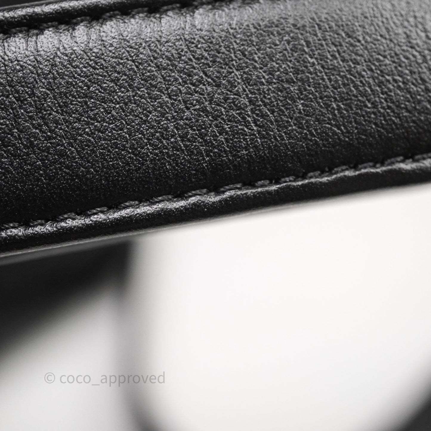 Chanel Small Camera Case Quilted Black Calfskin Aged Gold Hardware 22C