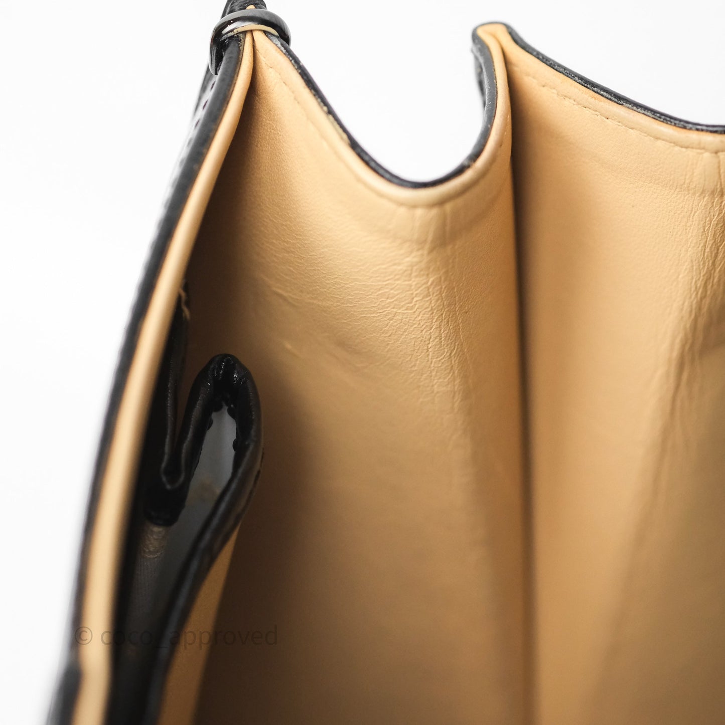 Delvaux Brillant L'Humour MM Black Calfskin