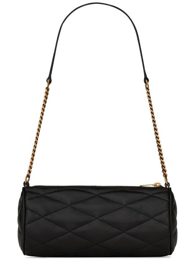 Luxury Saint Laurent Tube Quilting Small Shoulder Bag Black