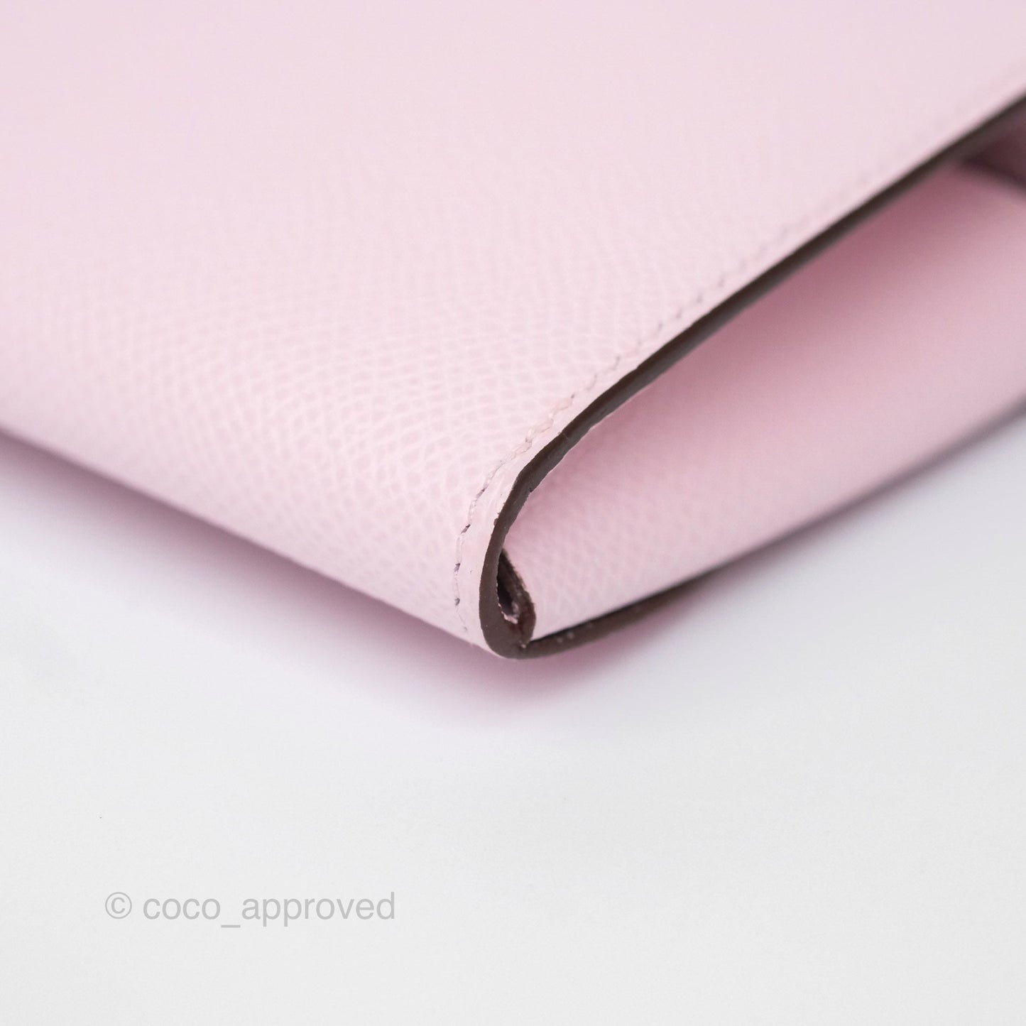 Hermes Maillon To Go Wallet Rose Darling M7 Epsom