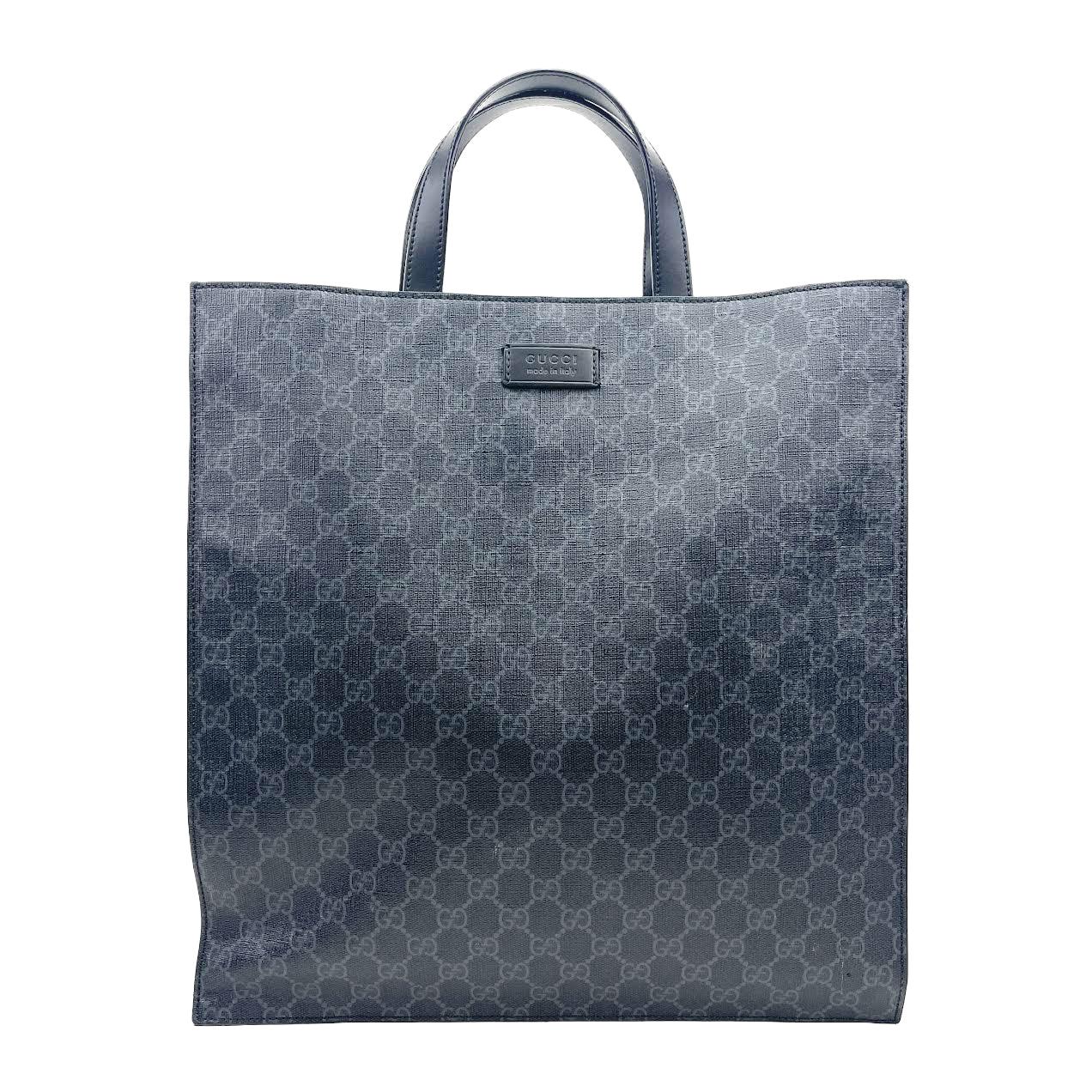 Luxury Gucci GG Canvas Blk Messenger - OUTLET ITEM FINAL SALE
