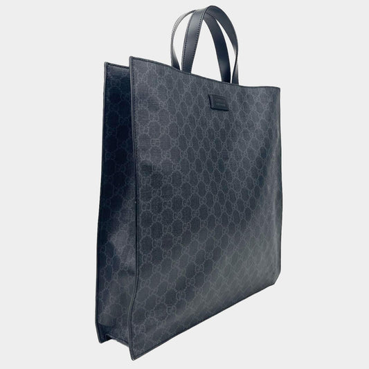 Luxury Gucci GG Canvas Blk Messenger - OUTLET ITEM FINAL SALE