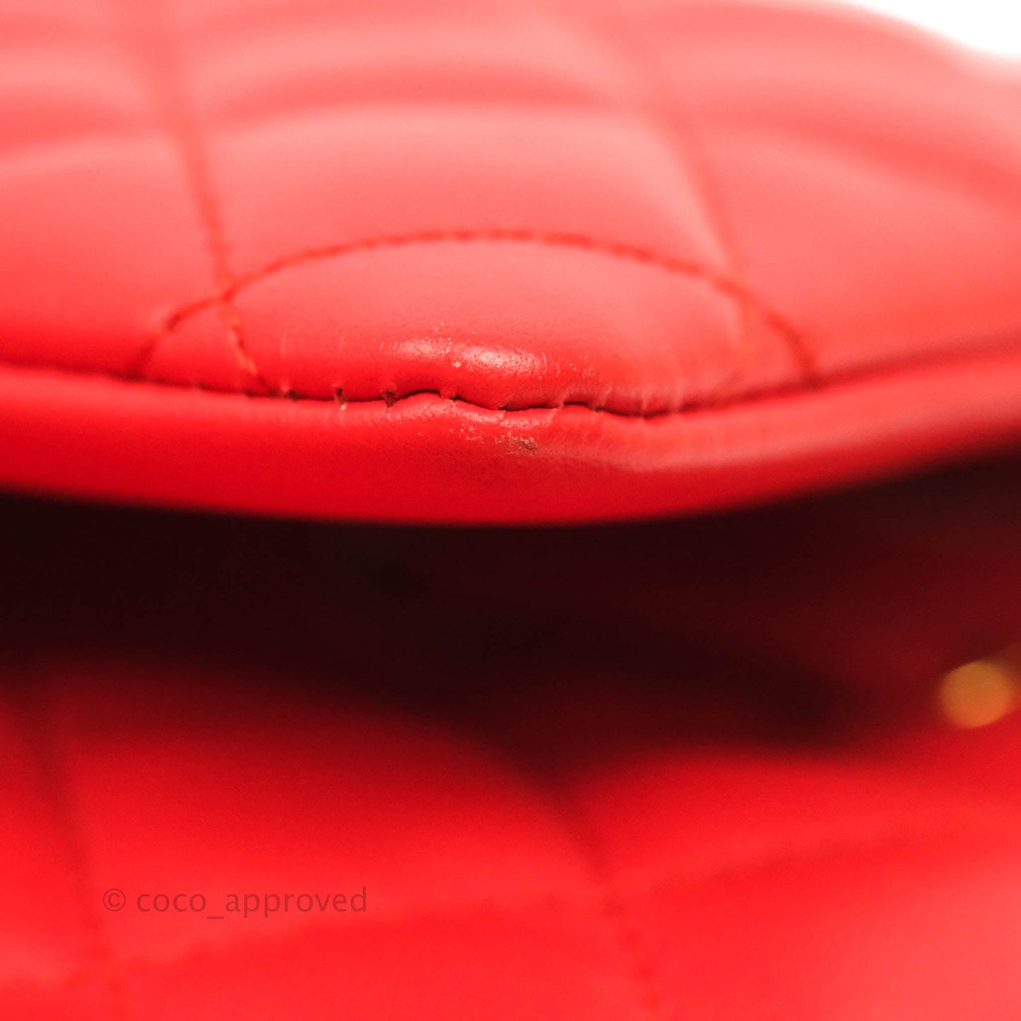 Chanel Quilted Urban Spirit Backpack Red Calfskin Gold Hardware