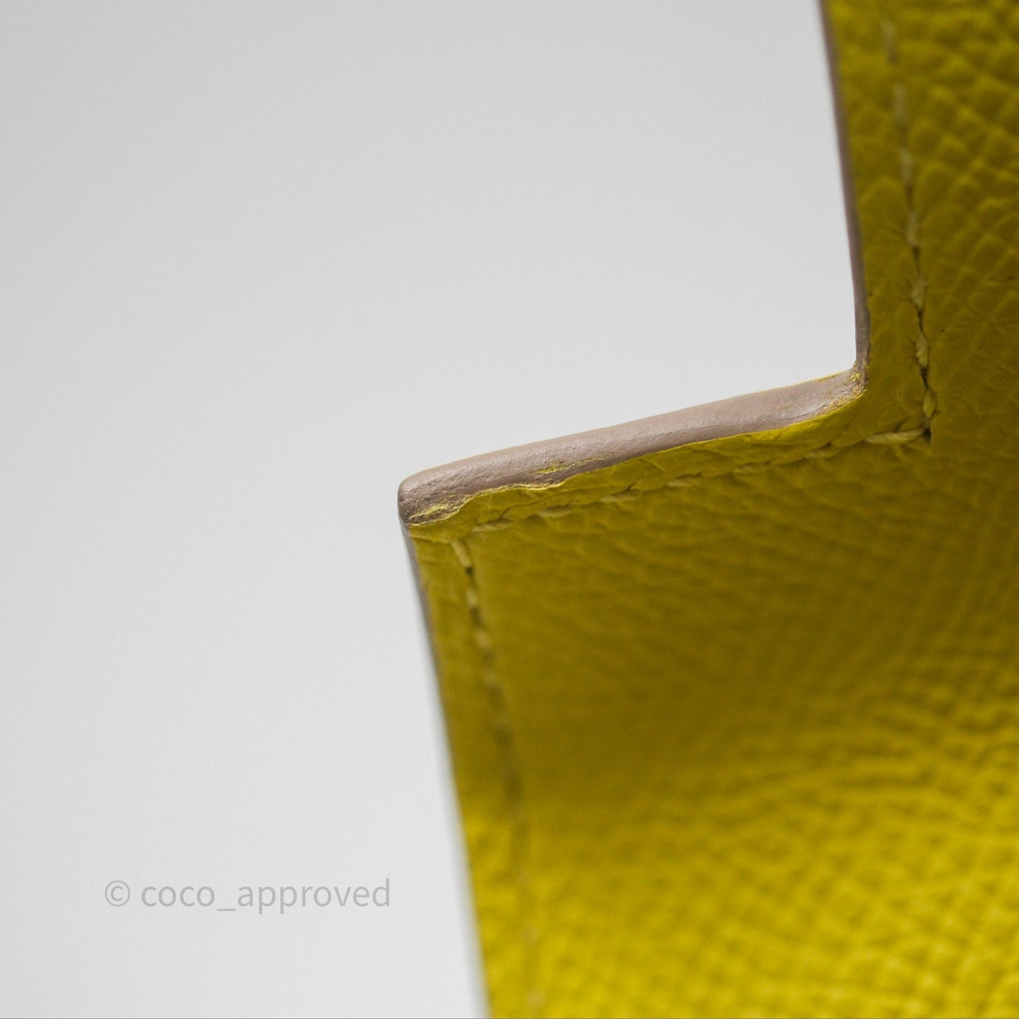 Hermès Kelly 28 Lime 9R Epsom Palladium Hardware