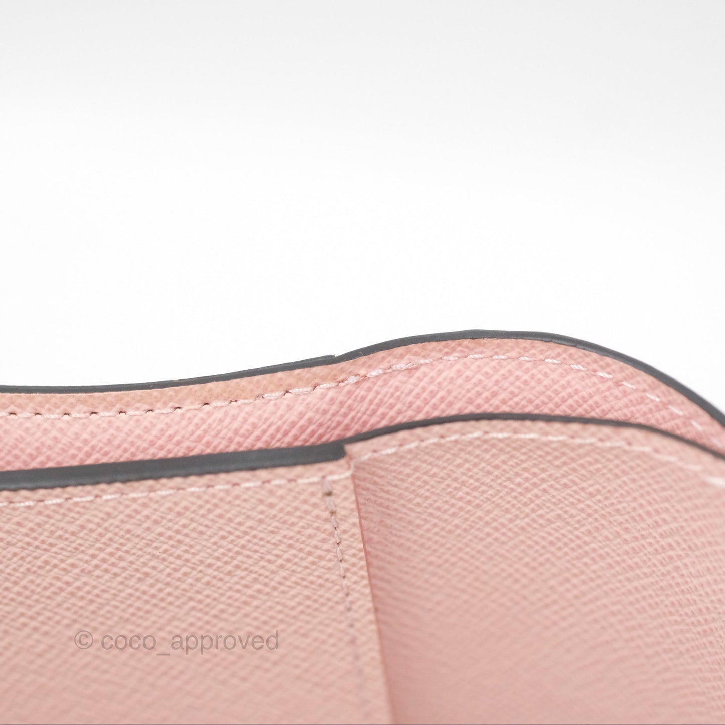 Louis Vuitton Victorine Wallet Monogram Canvas Rose Ballerina