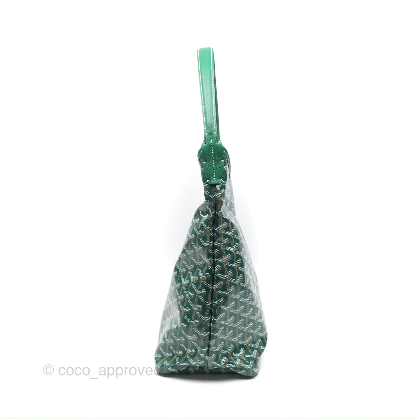 Goyard Bohème Hobo Bag Green Goyardine Canvas