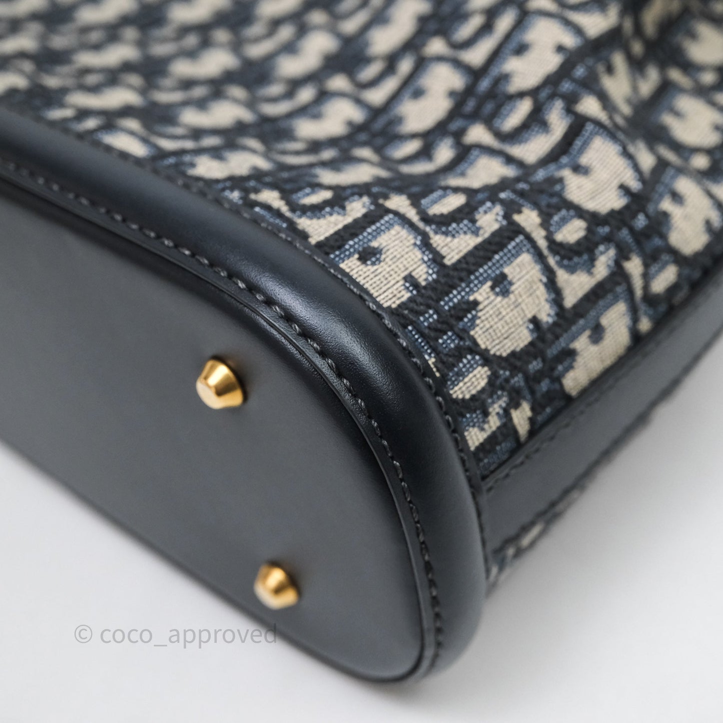 Christian Dior Medium O C'est Dior Bucket Bag Blue Dior Oblique Jacquard