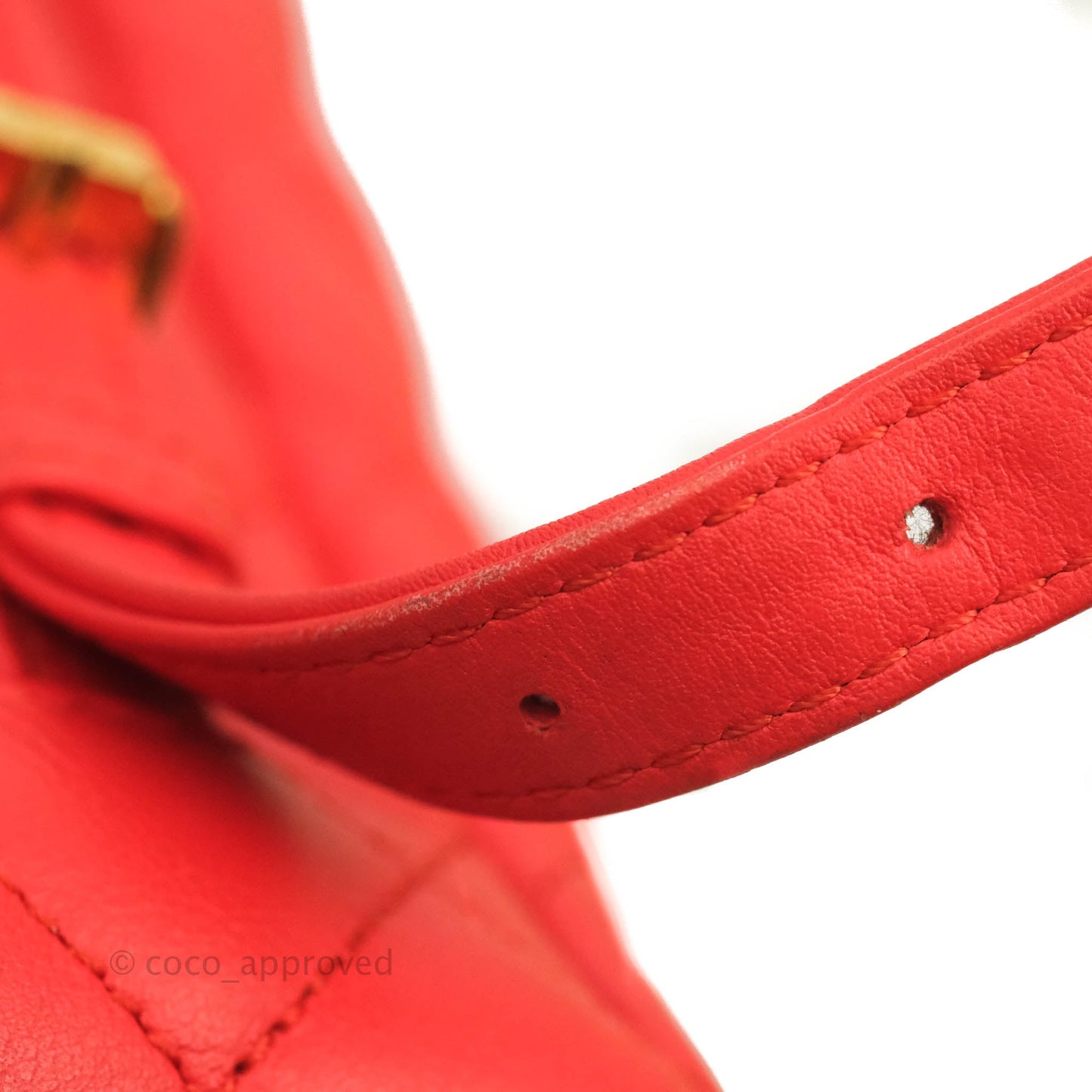 Chanel Quilted Urban Spirit Backpack Red Calfskin Gold Hardware