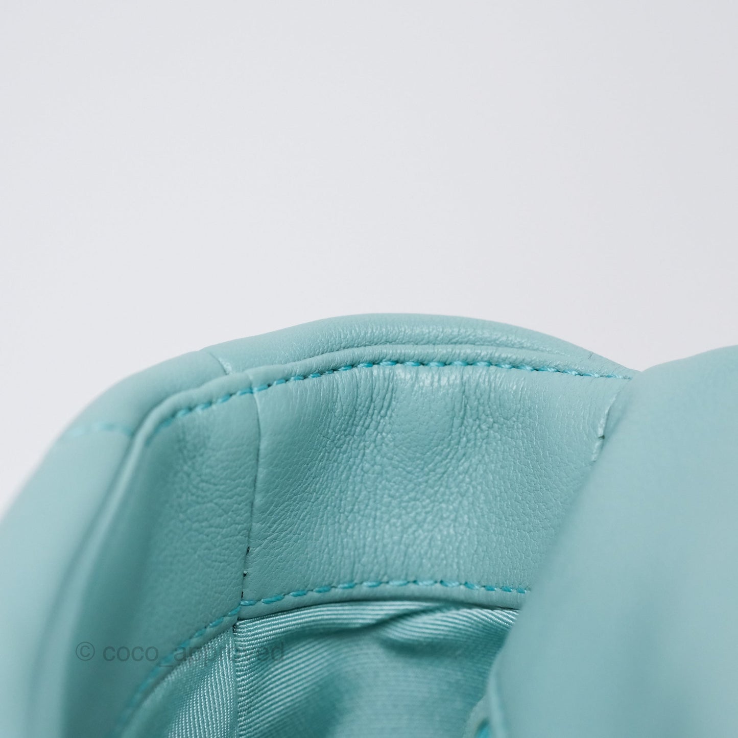 Chanel 19 Small Tiffany Blue Mixed Hardware