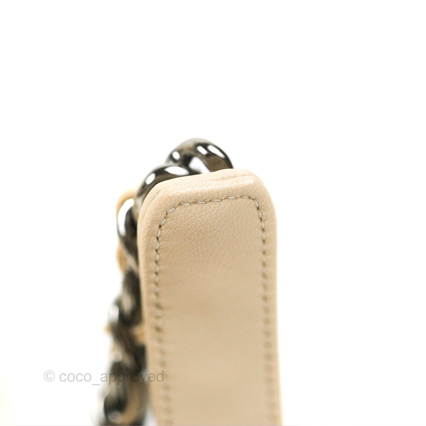 Chanel 19 Small Ivory Beige Mixed Hardware