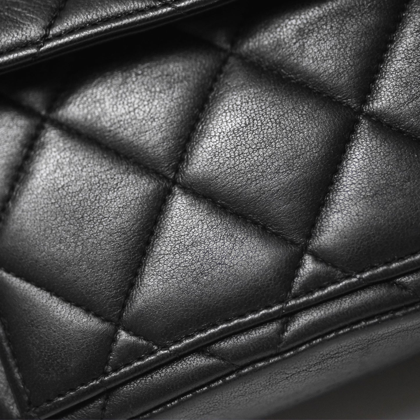 Chanel Vintage CC Duma Backpack Black Lambskin 24K Gold Hardware