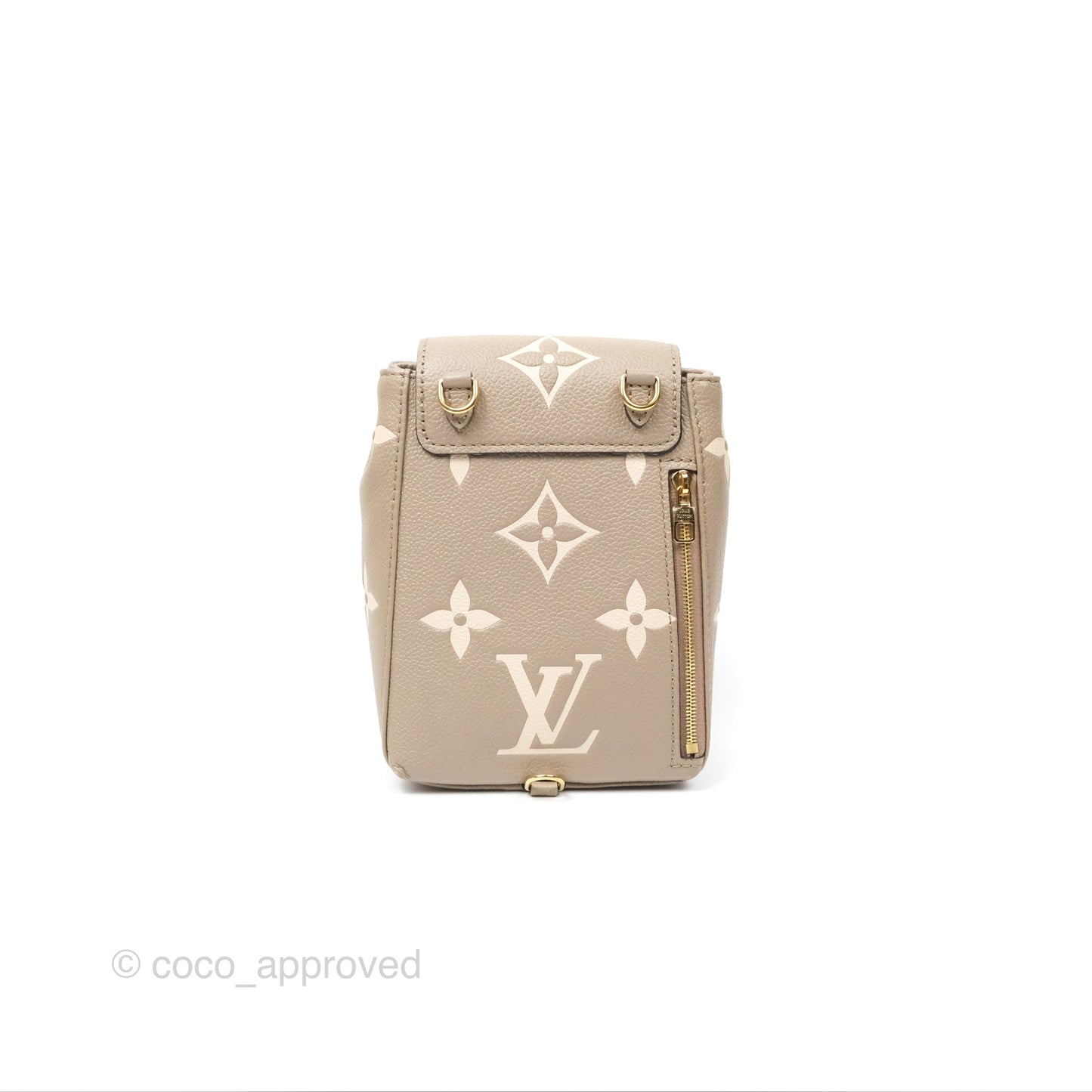 Louis Vuitton By The Pool Tiny Backpack Monogram Empreinte Dove/Cream