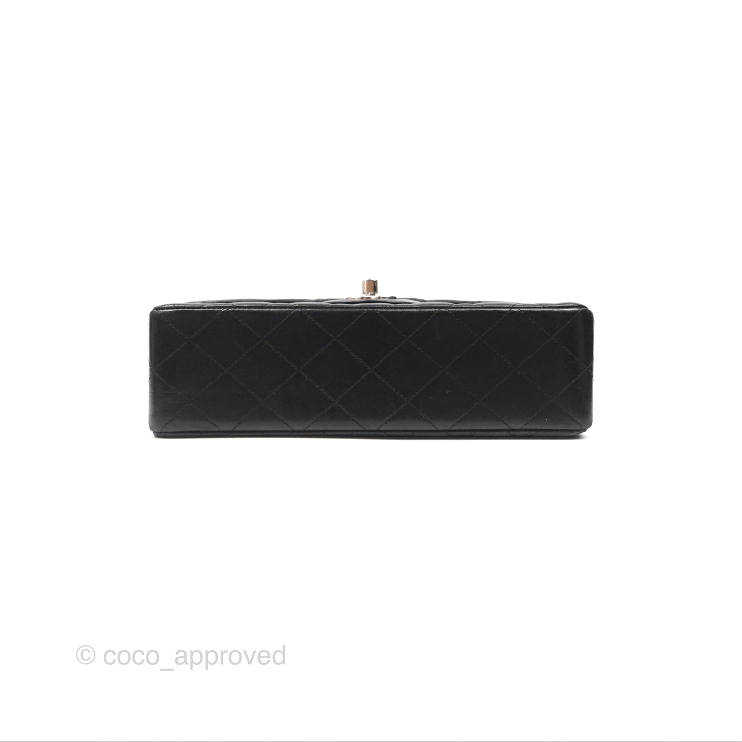 Chanel Small S/M Classic Flap Black Lambskin Silver Hardware