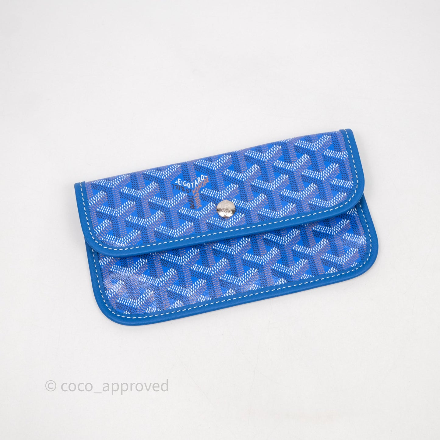 Goyard Bohème Hobo Bag Bleu Ciel Goyardine Canvas