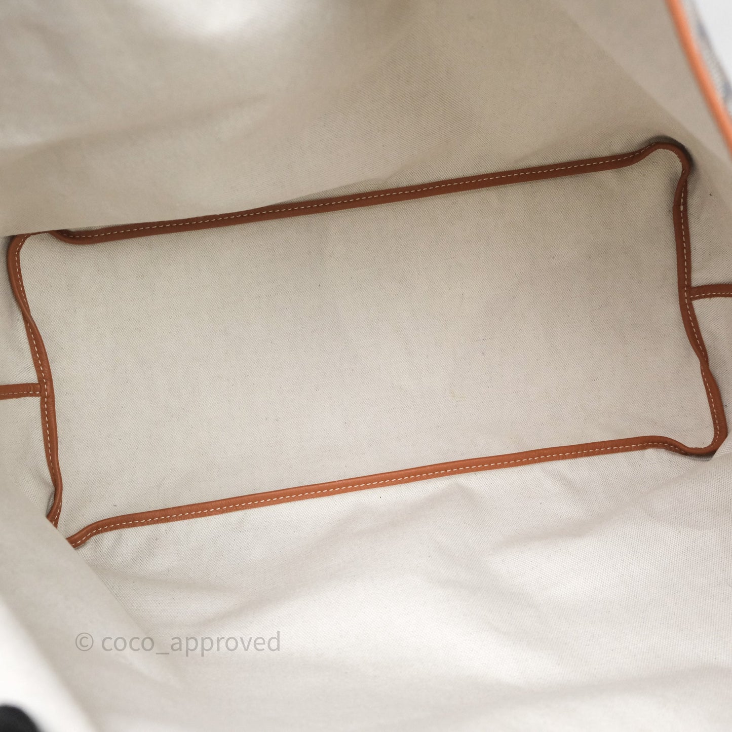Goyard St Louis Tote GM Tan Black