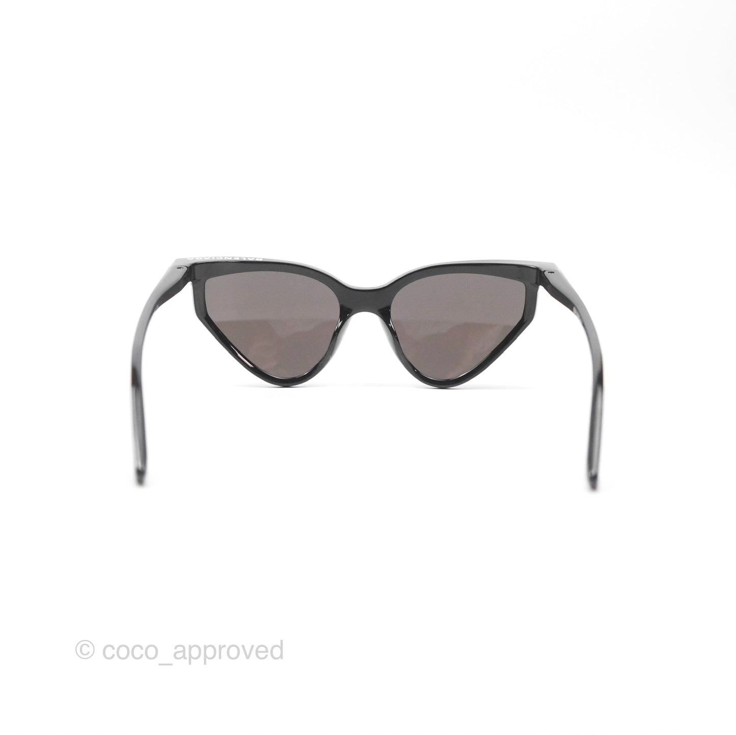 Balenciaga Rim Cat-eye Sunglasses Black