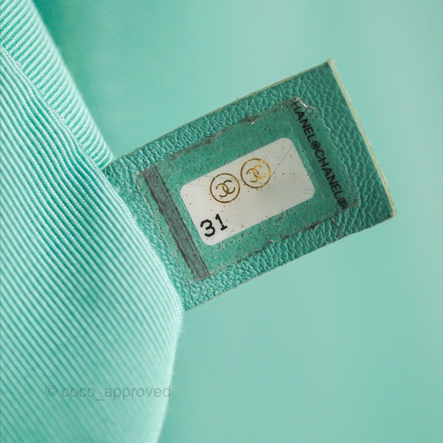 Chanel 19 Small Tiffany Blue Mixed Hardware
