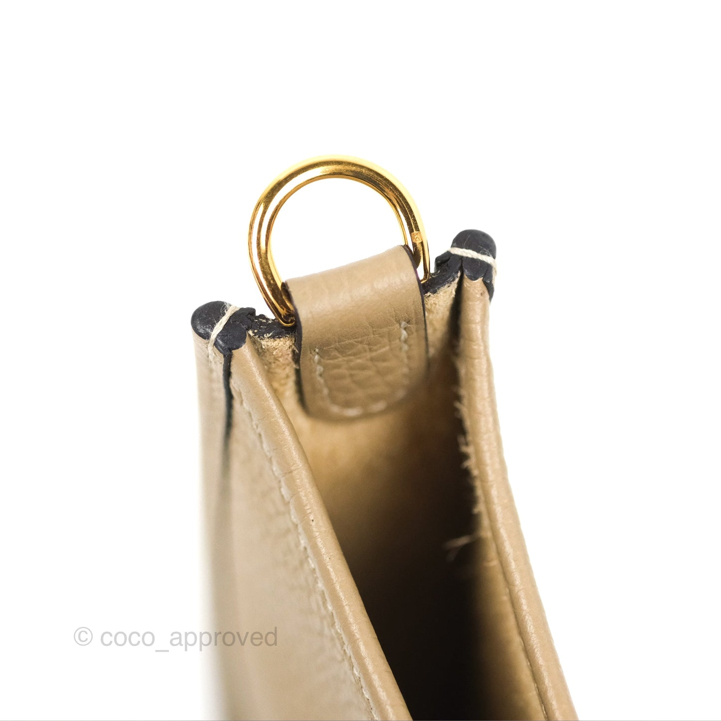 Hermès Mini Evelyne 16 Trench Clemence Gold Hardware