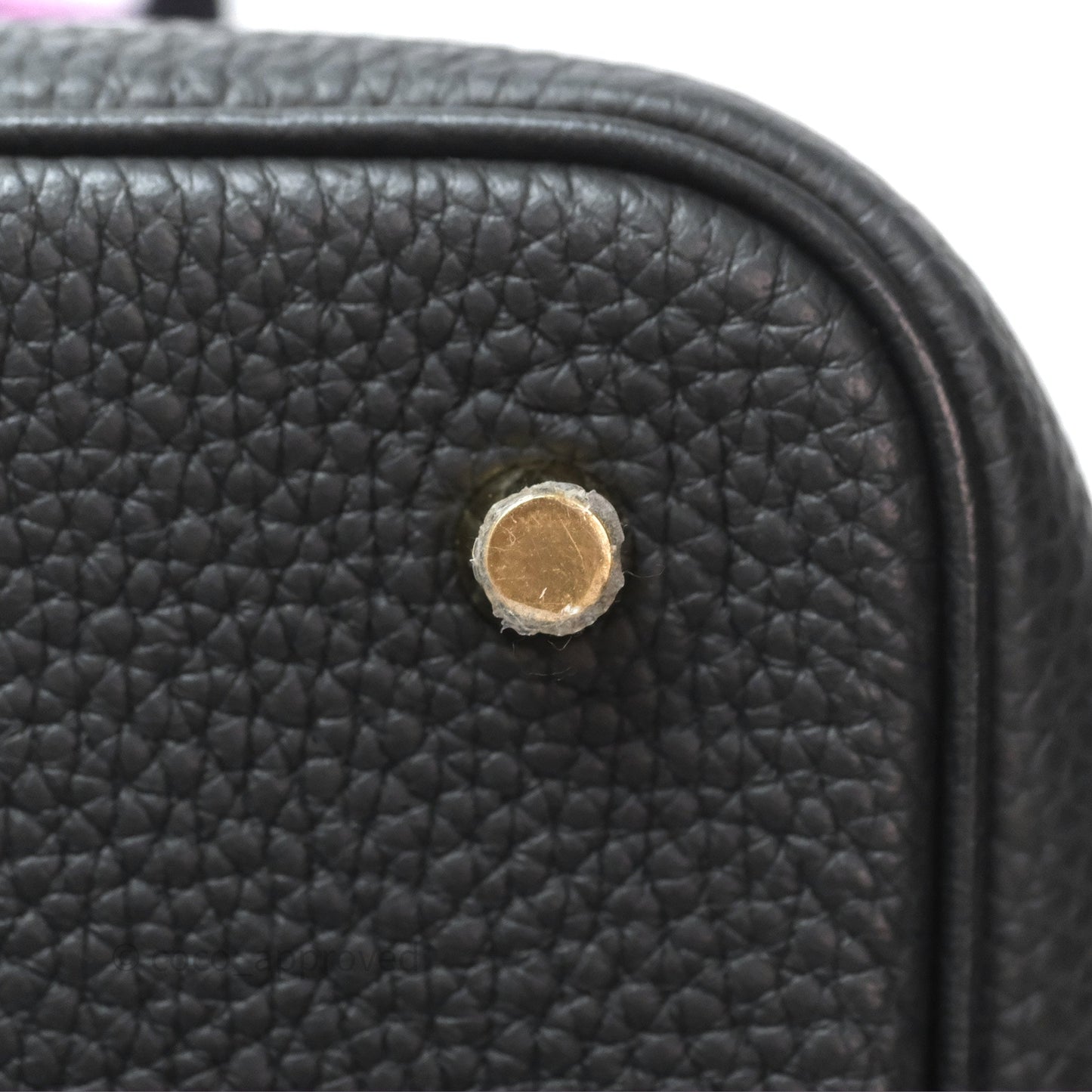 Hermès Picotin 22 Noir 89 Clemence Gold Hardware