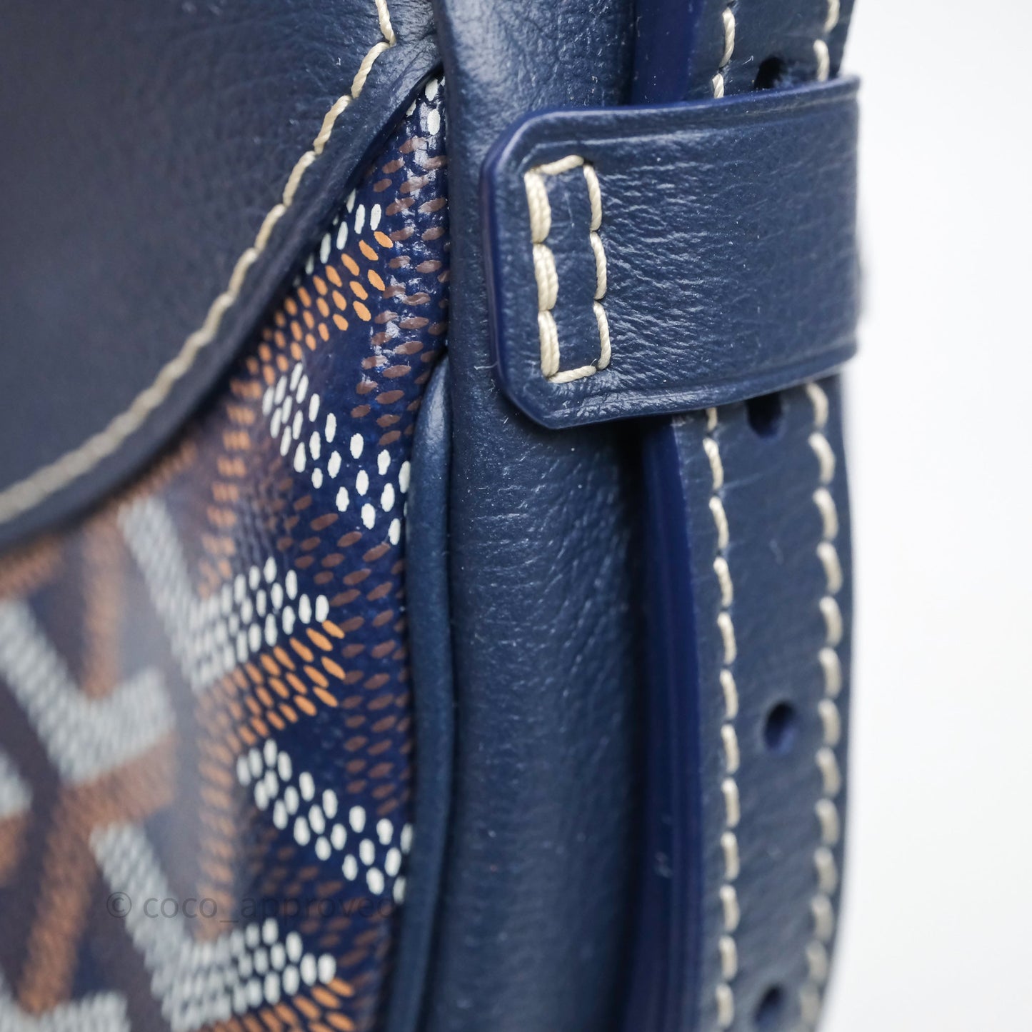 Goyard Hirondelle Bag Navy Blue