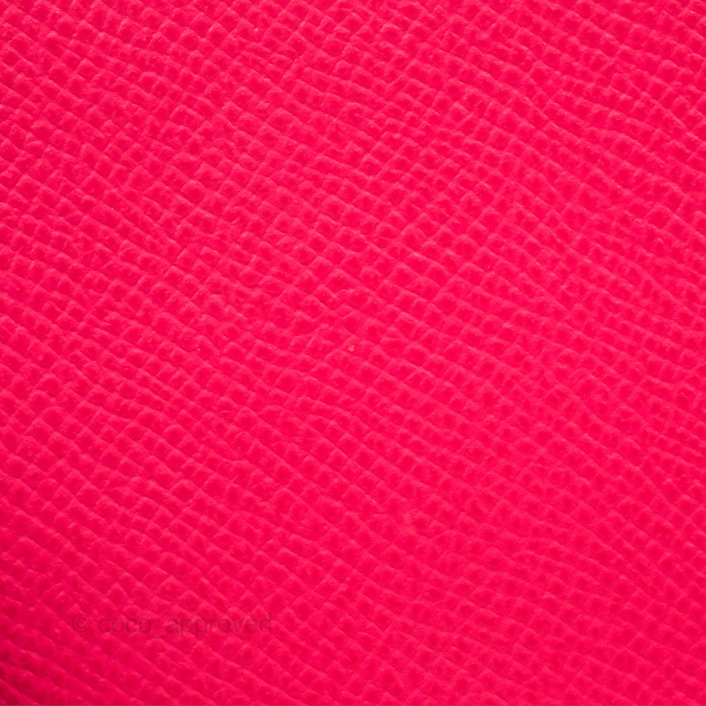 Hermès Clic 16 Wallet On Chain Rose Extreme Epsom Palladium Hardware