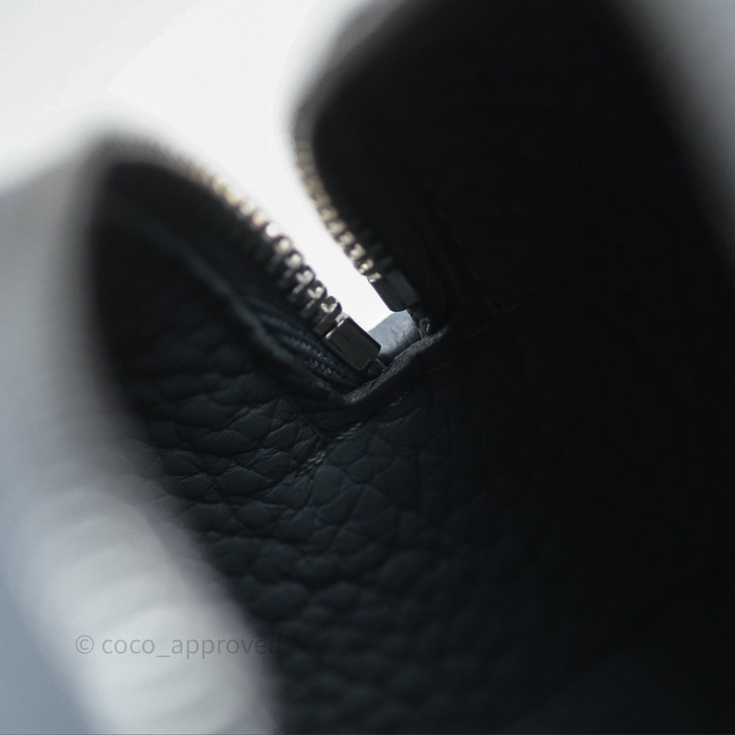 Delvaux Cool Box Nano Taurillon Soft Grained Calfskin Pacific Palladium Hardware