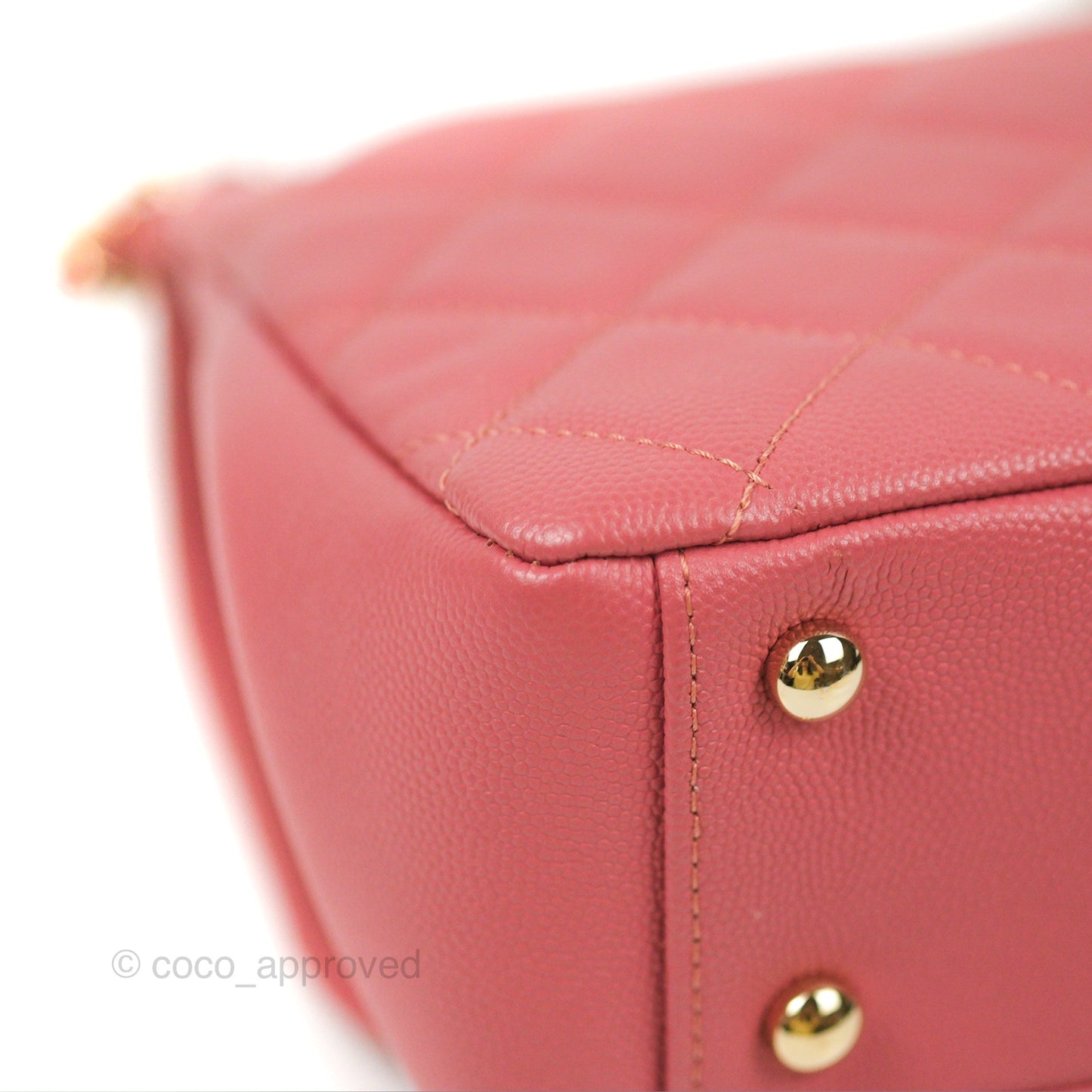 Chanel Quilted Medium Business Affinity Flap Pink Caviar Gold Hardware