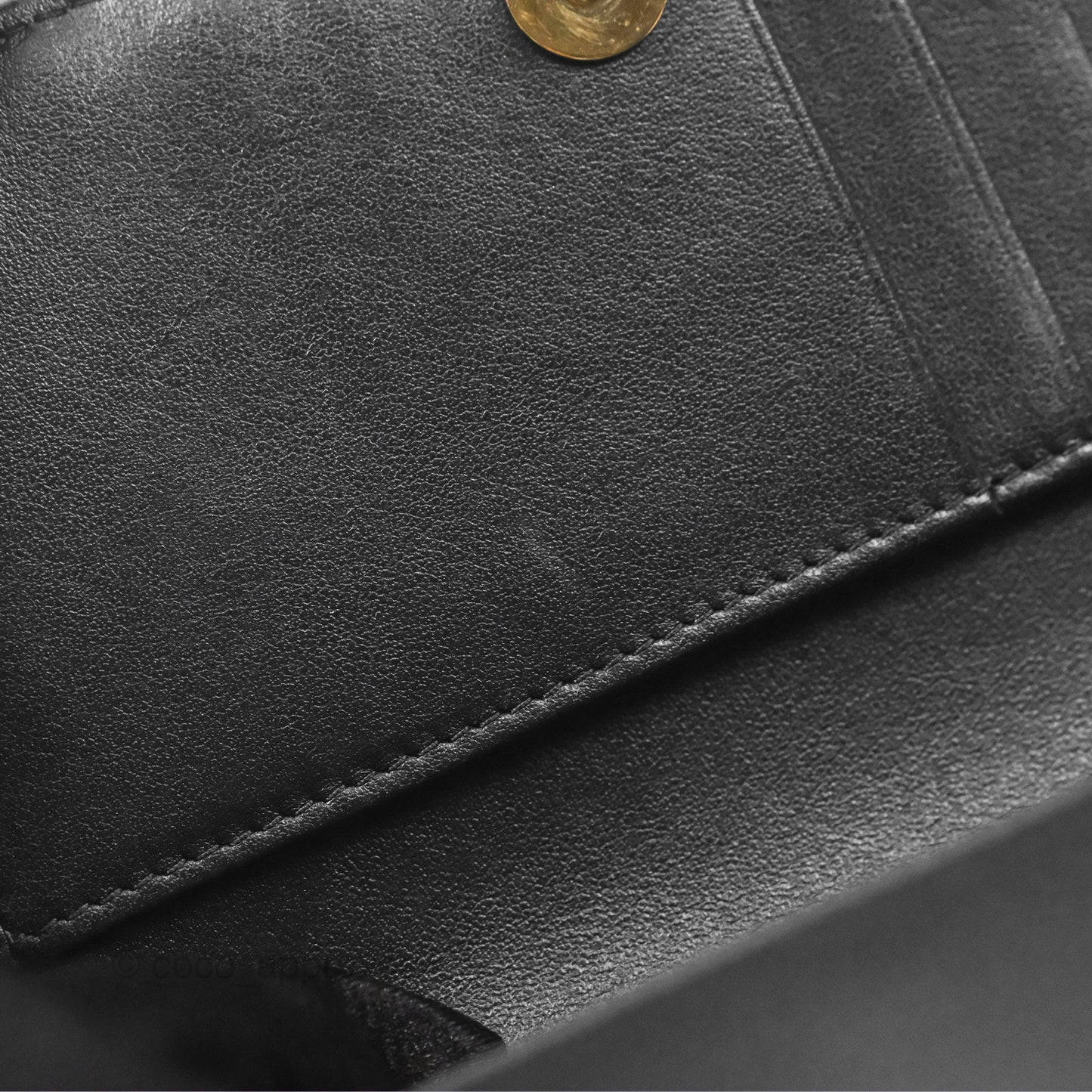 Chanel Mini Boy Quilted Wallet on Chain WOC Black Caviar Gold Hardware