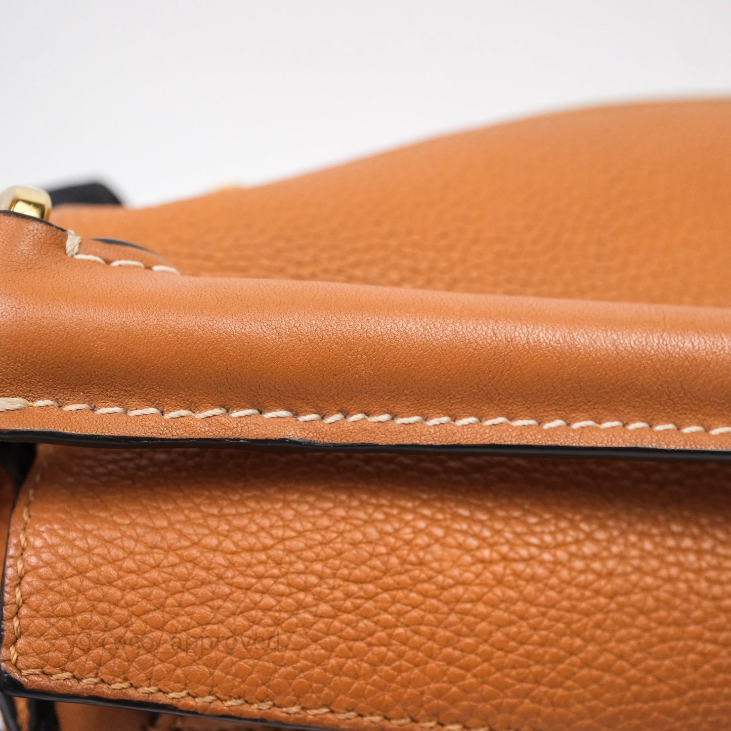 Loewe Small Puzzle Bag Tan Calfskin