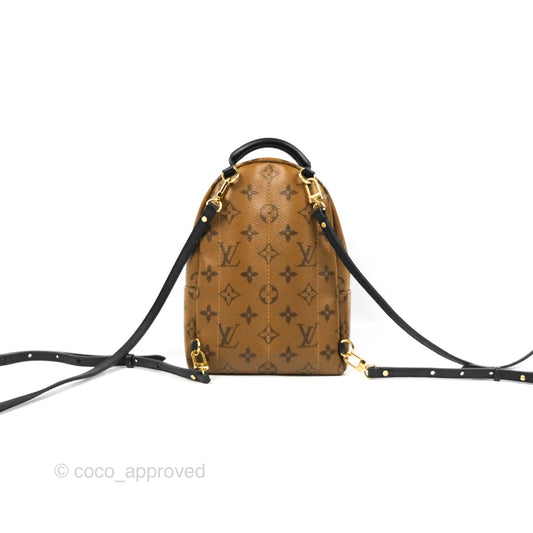 Louis Vuitton Reverse Mini Palm Springs Backpack⁣