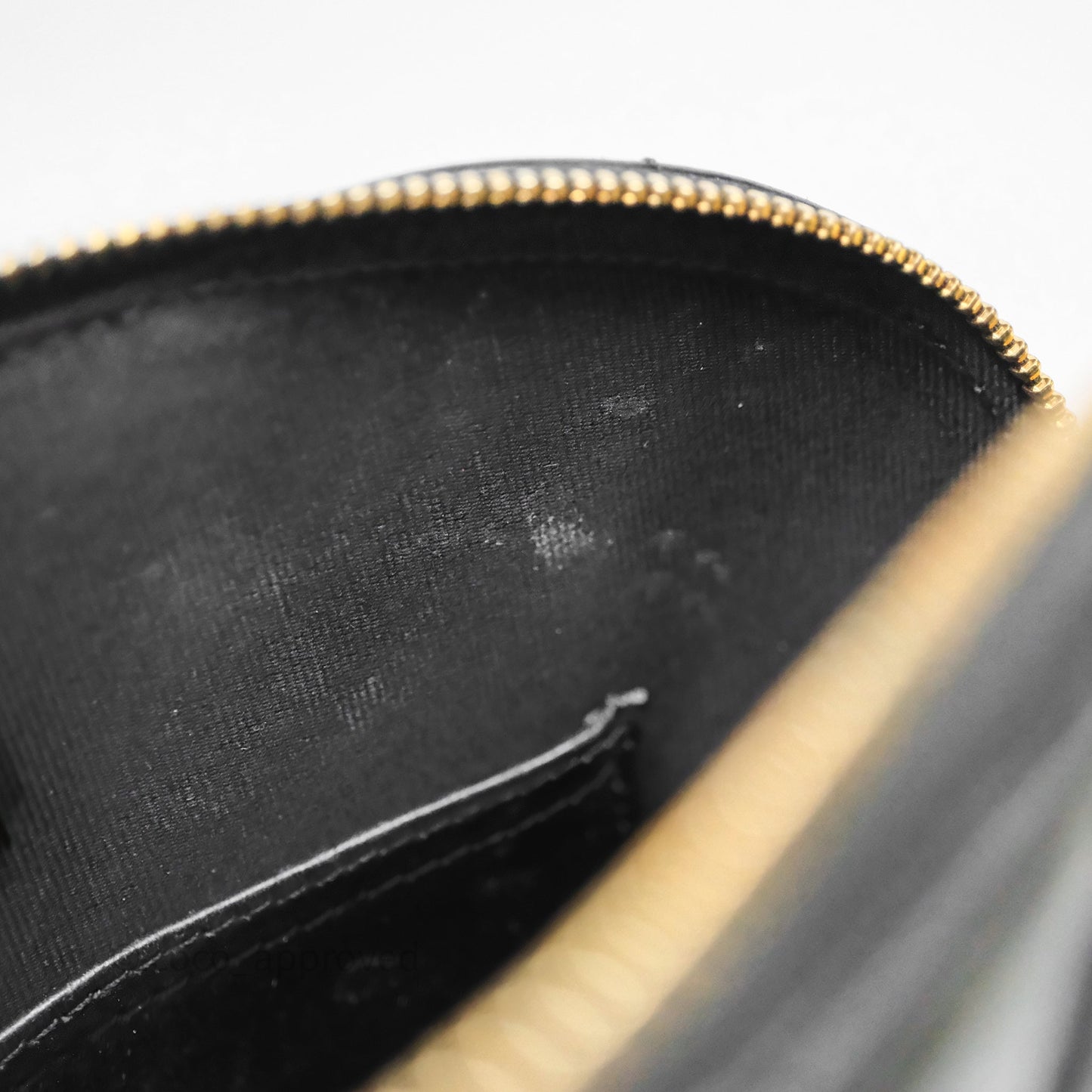 Chanel Handle Clutch with Chain Black Shiny Lambskin Gold Hardware