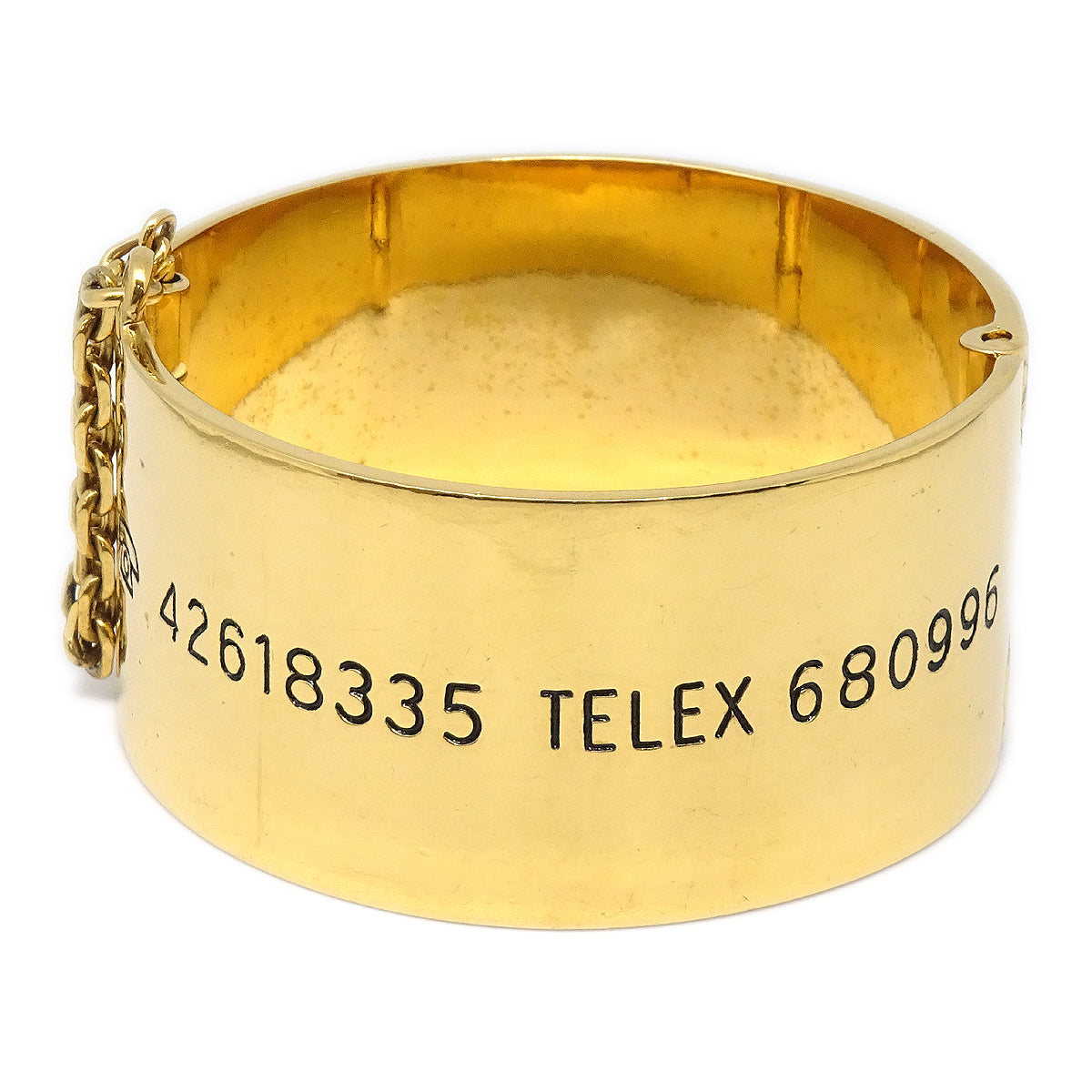 Luxury Chanel 31 Rue Cambon Bangle Gold