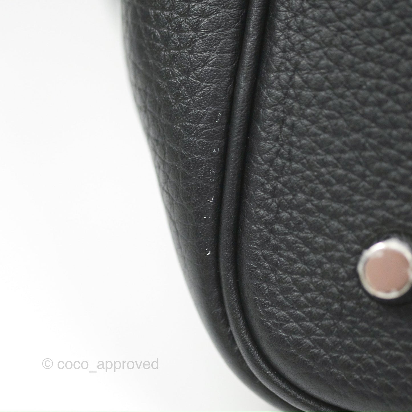 Hermès Picotin 22 Black Noir 89 Clemence Palladium Hardware