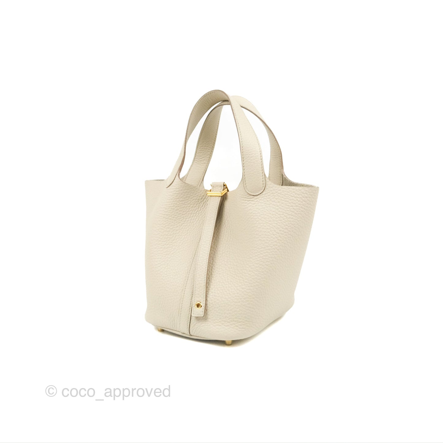 Hermès Picotin Lock 18 Beton Taurillon Clemence Gold Hardware