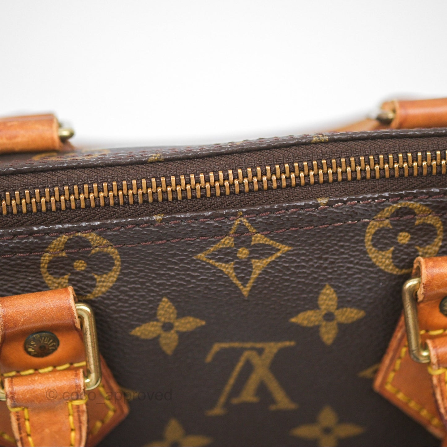 Louis Vuitton Vintage Speedy 25 Monogram Canvas