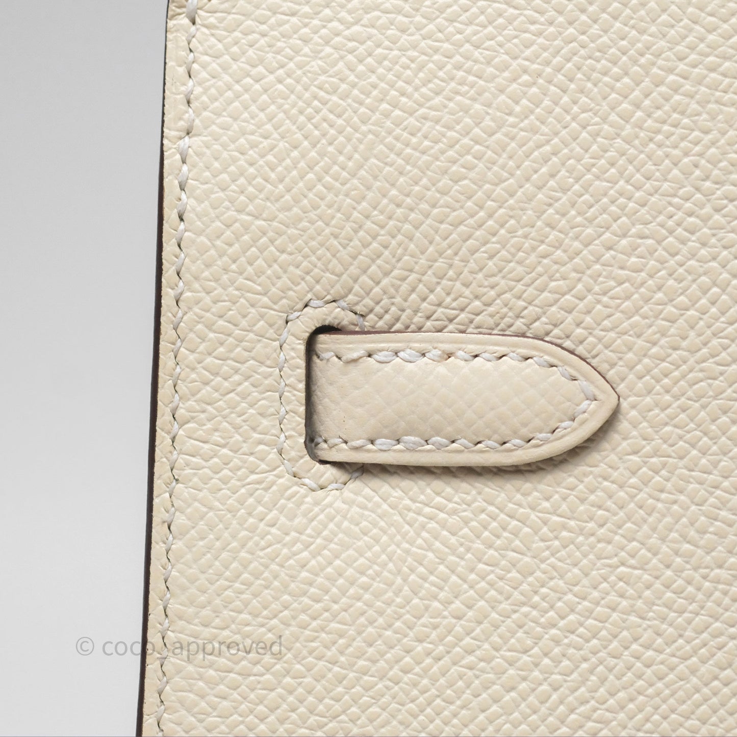 Hermès Birkin 25 Sellier Nata I2 Epsom Gold Hardware