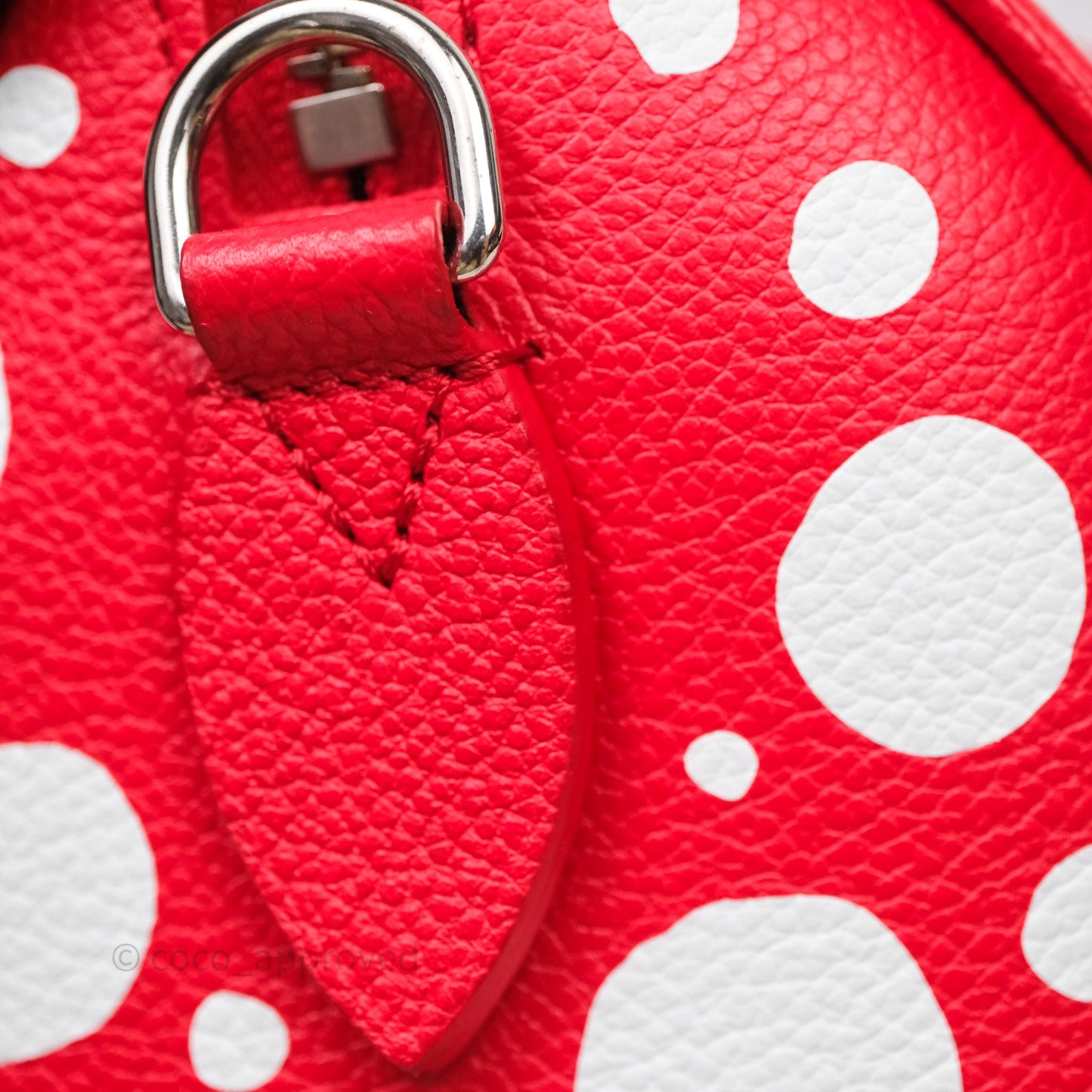 Louis Vuitton x Yayoi Kusama Speedy Bandoulière 20 Red