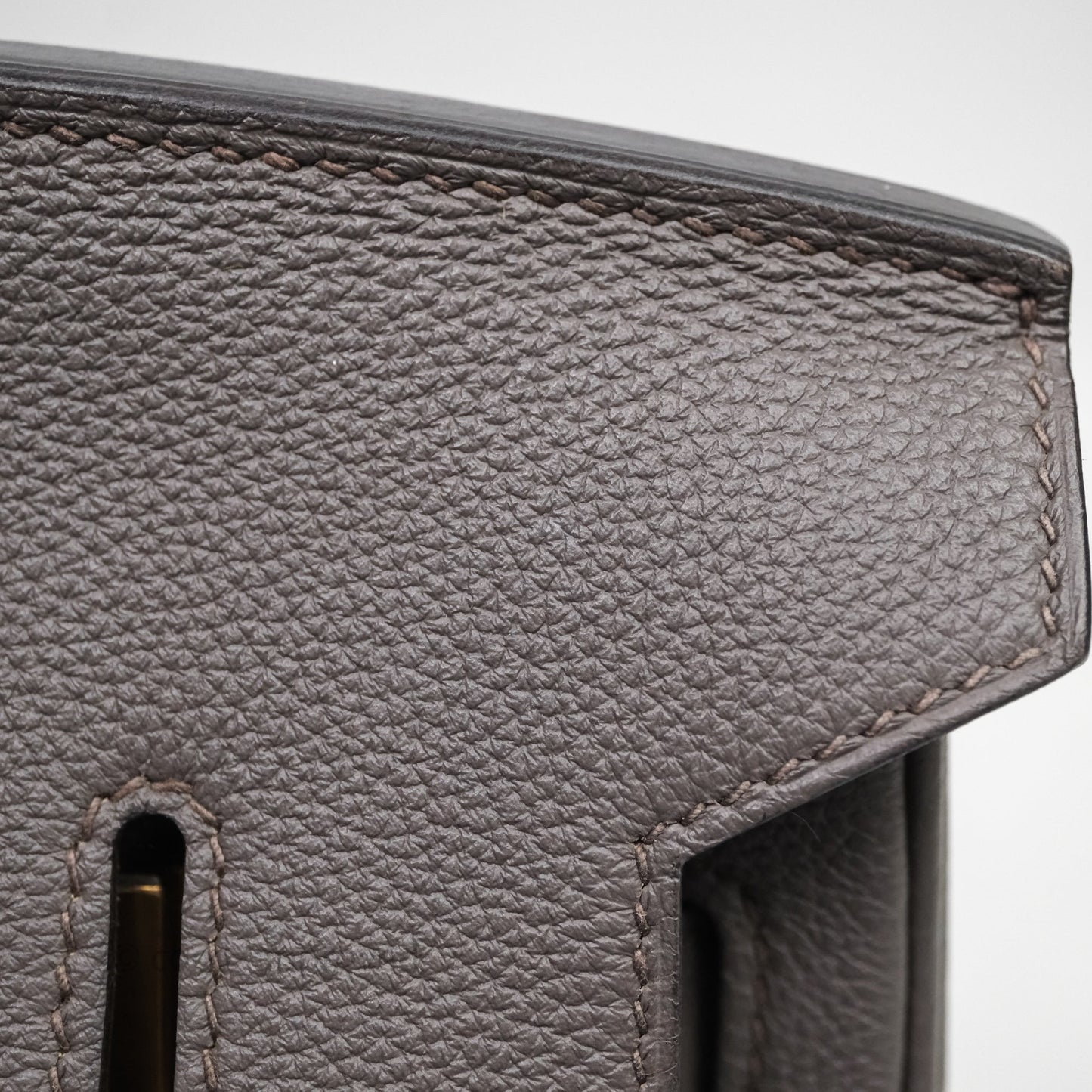 Hermès Birkin 30 Gris Asphalte Togo Gold Hardware