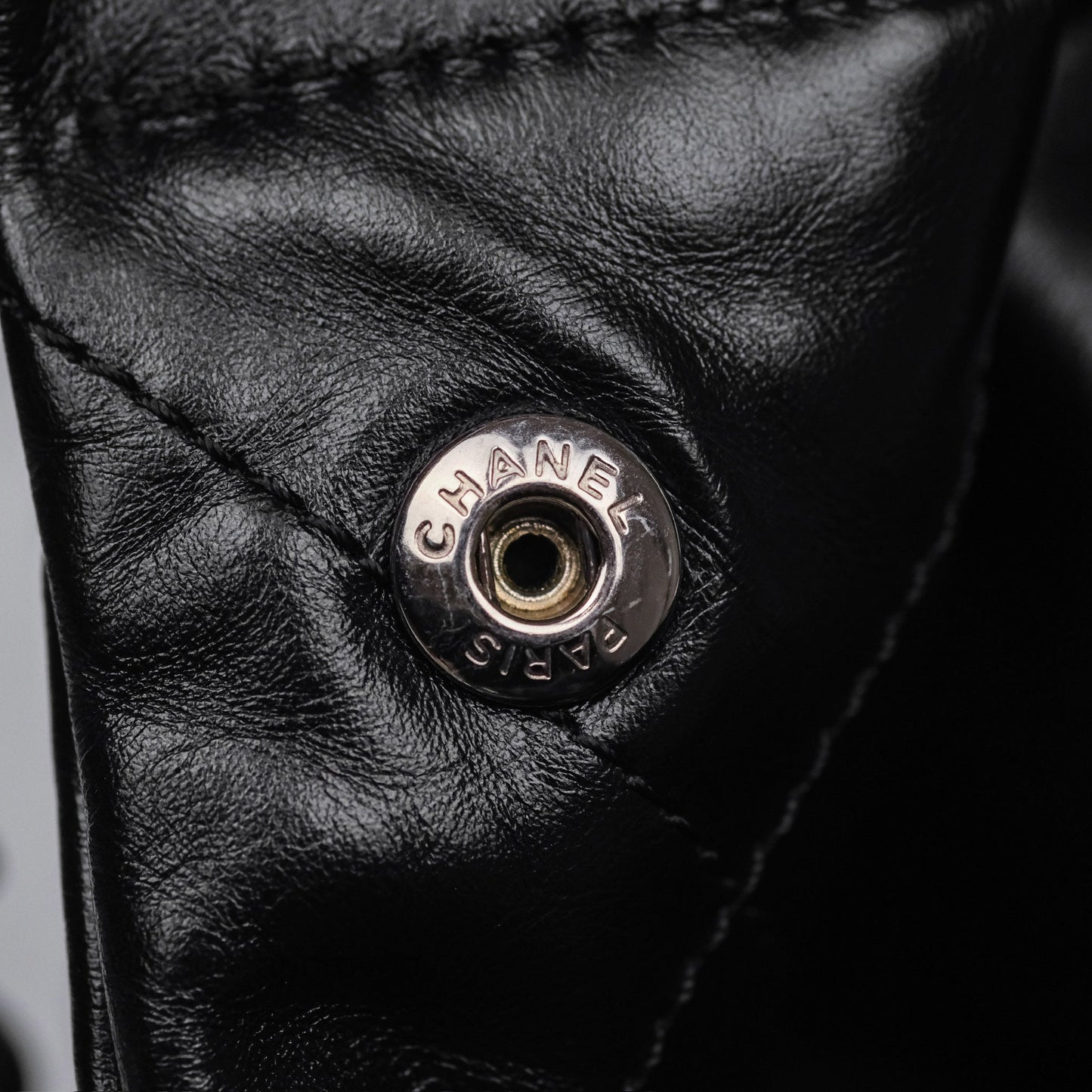 Chanel 22 Small Quilted So Black Shiny Crumpled Calfskin