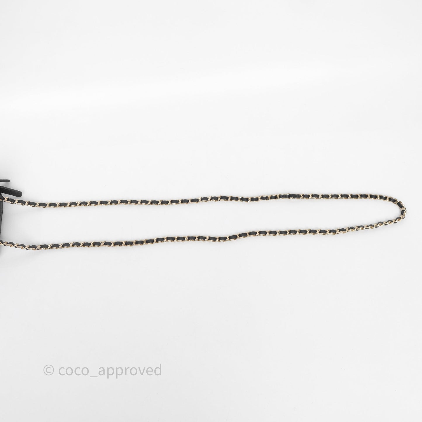 Chanel Mini Vanity With Chain Black Caviar Gold Hardware